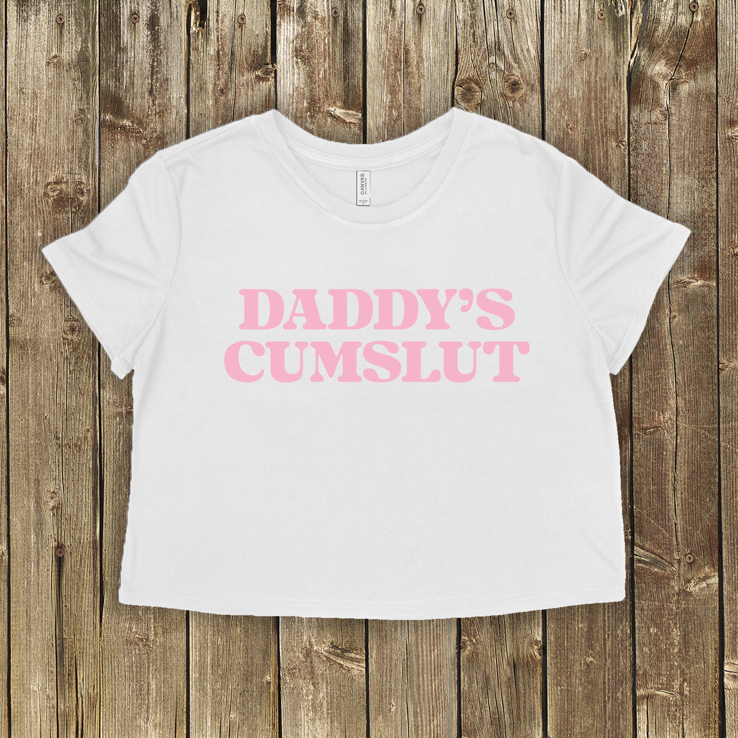 Daddy's Cumslut Crop