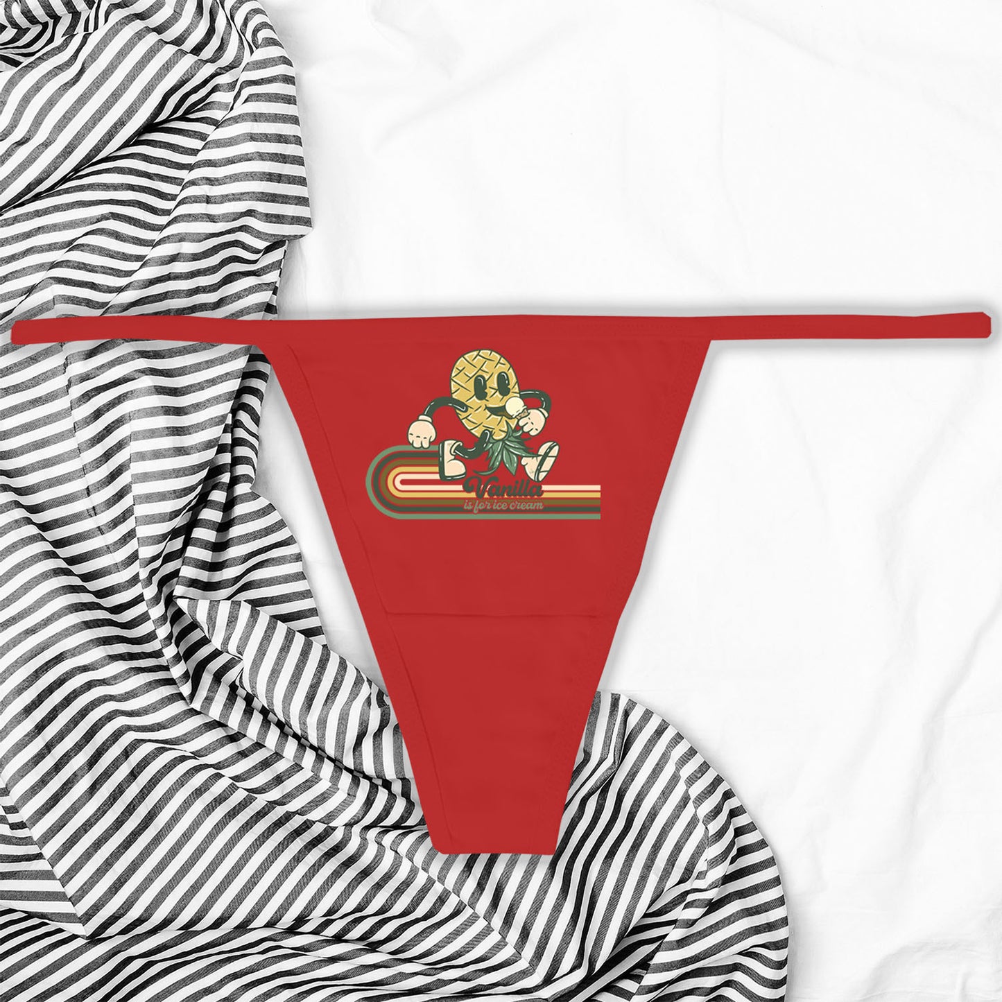 Vanilla Is For Ice Cream Thong