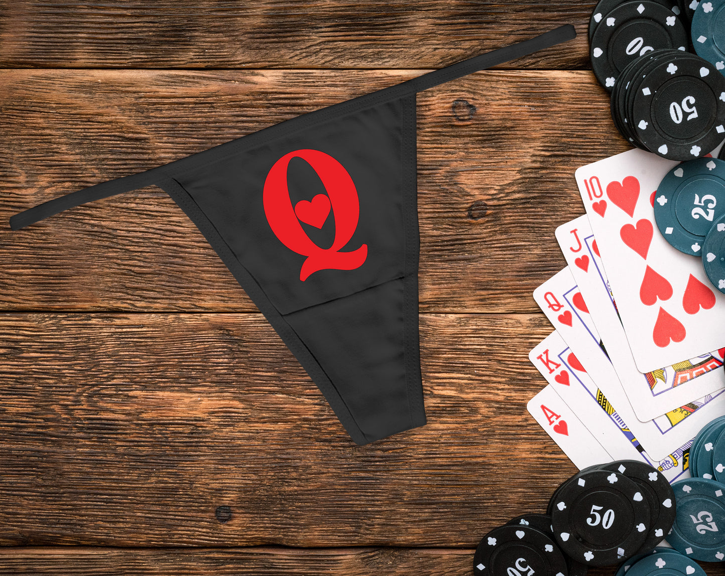 Queen of Hearts Thong