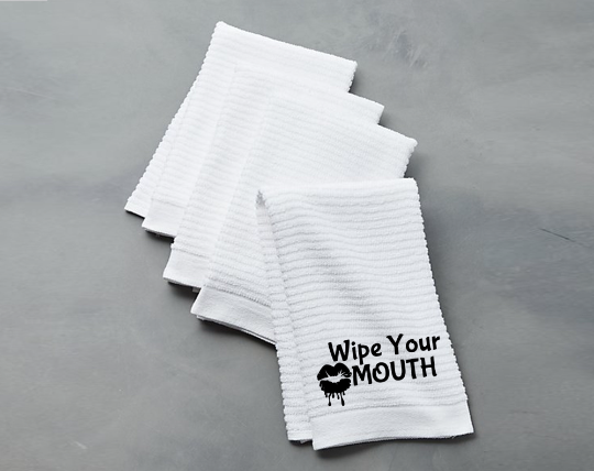 Wipe Your Mouth After Sex Towel