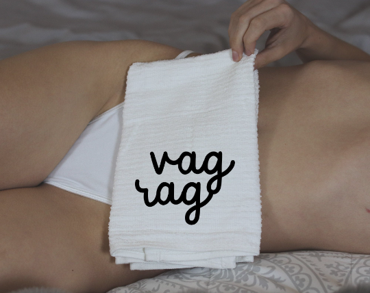 Vag Rag After Sex Towel, Cum Rag, Clean Up Towel