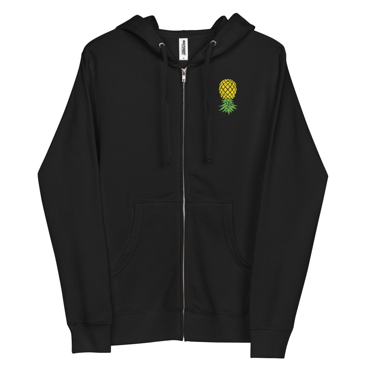 Upside Down Pineapple Zip Up Hoodie