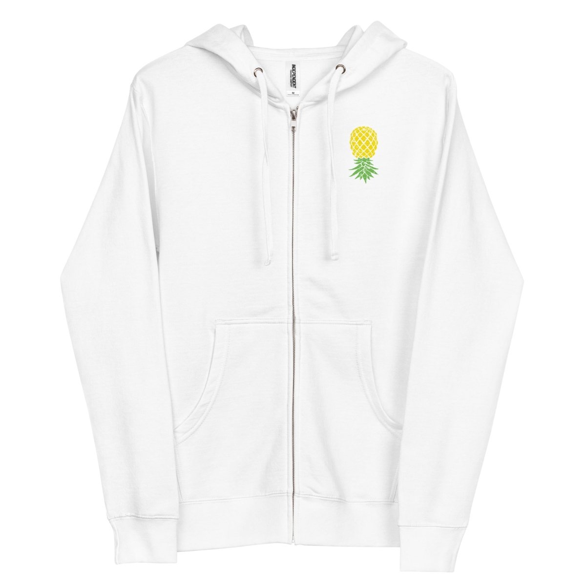 Upside Down Pineapple Zip Up Hoodie
