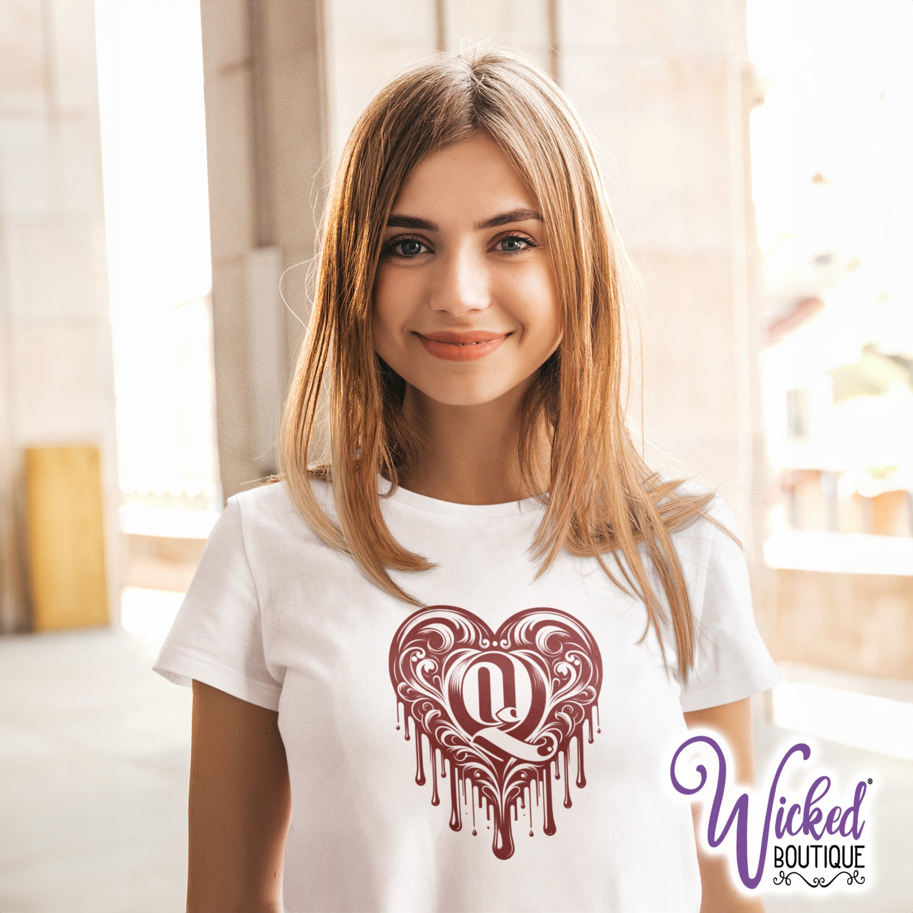 Queen of Hearts Unisex TShirt