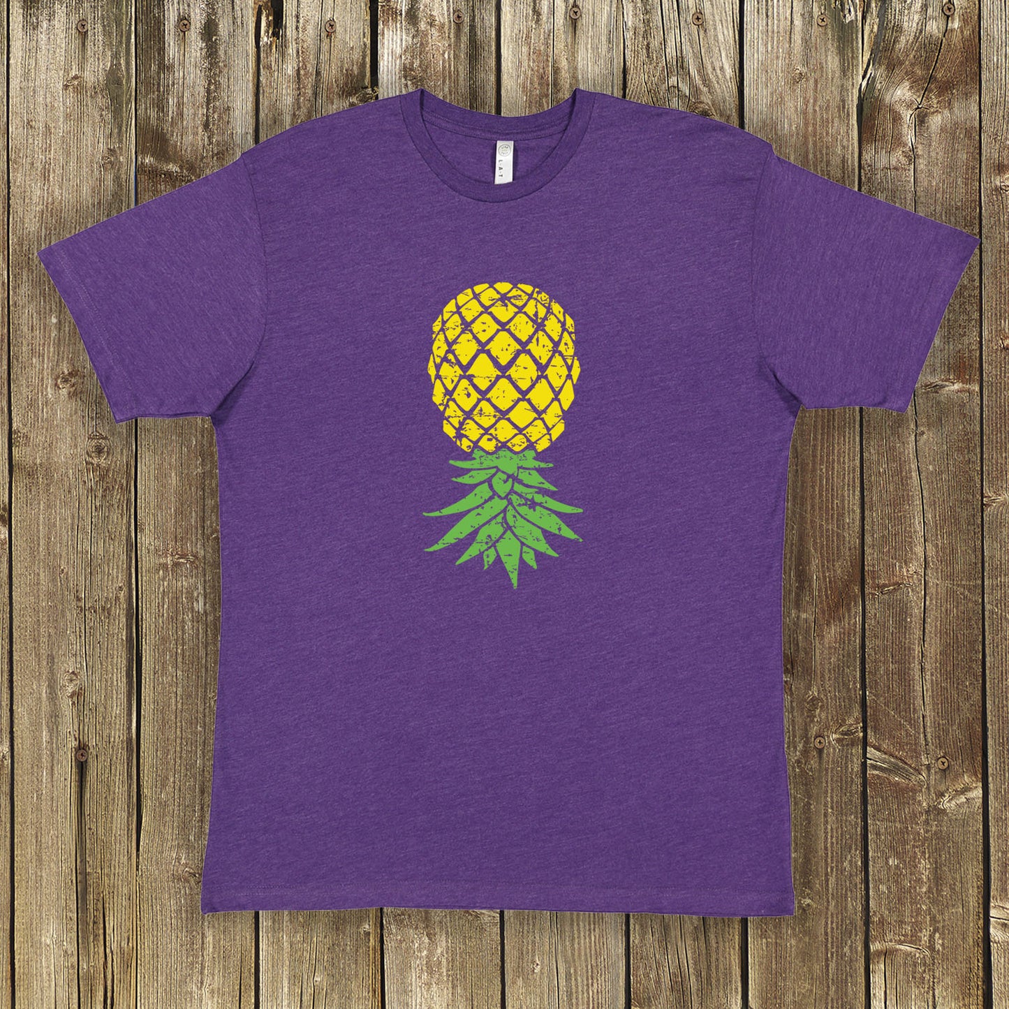 Distressed Upside-down Pineapple Shirt