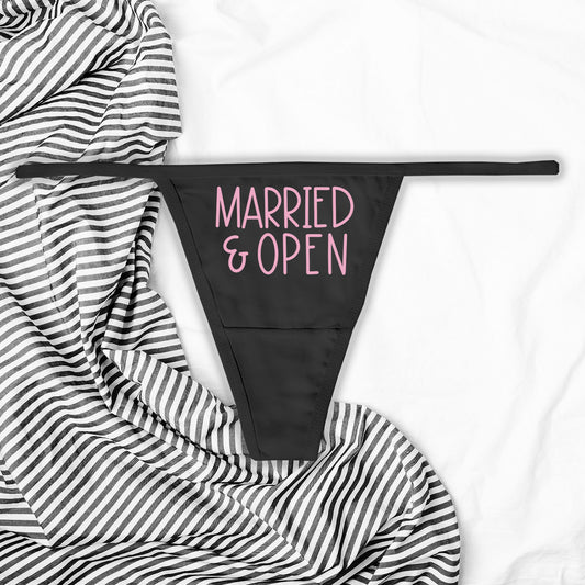 Married & Open Thong