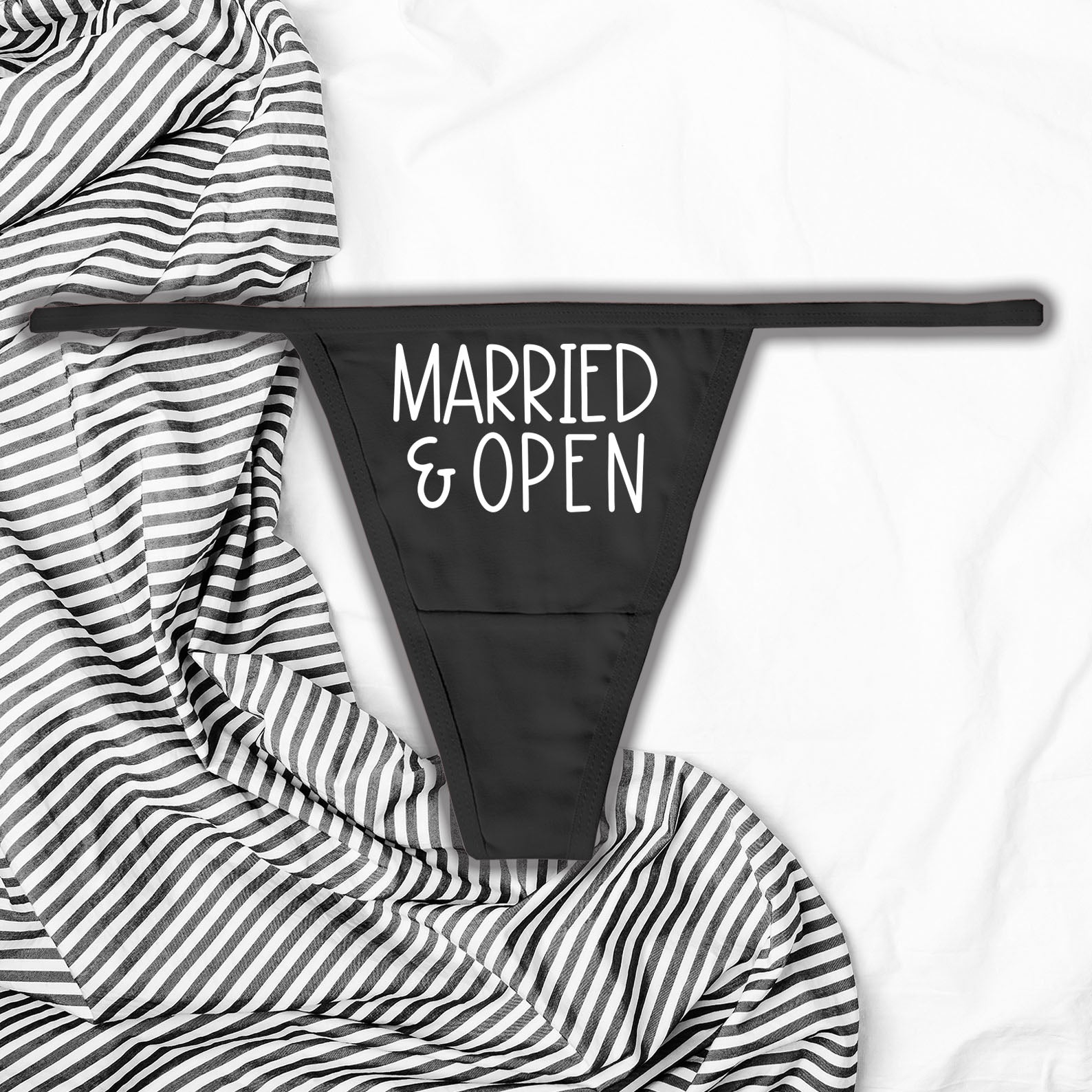 Married & Open Thong