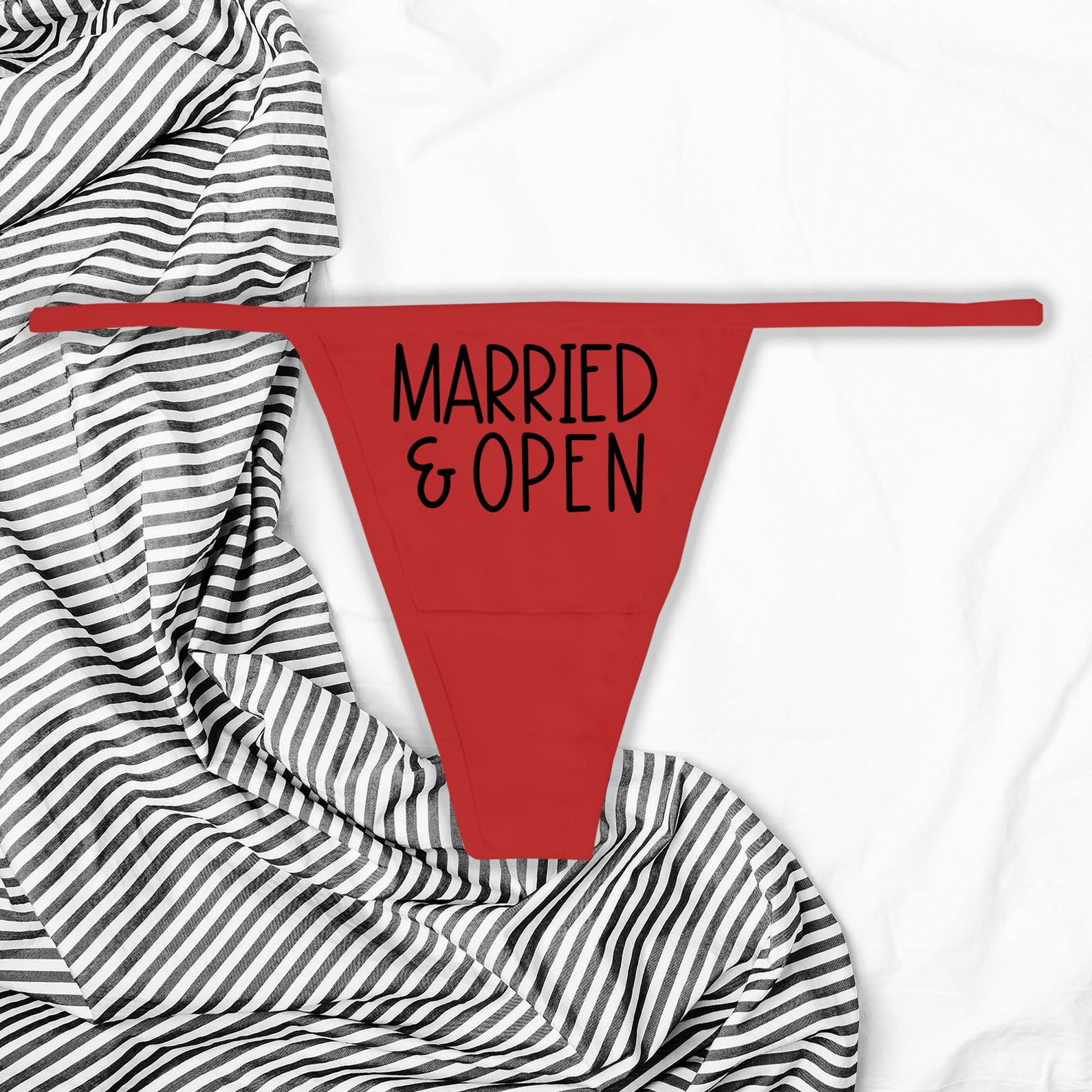 Married & Open Thong