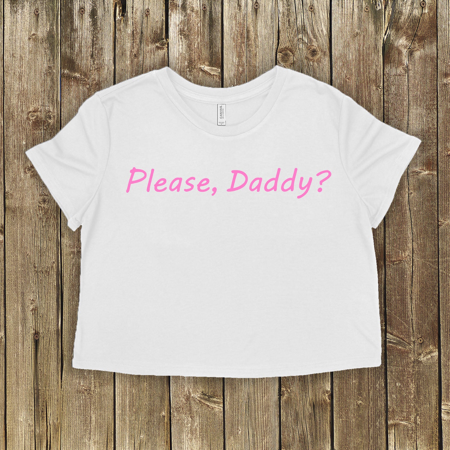 Please, Daddy? Women's Crop Top