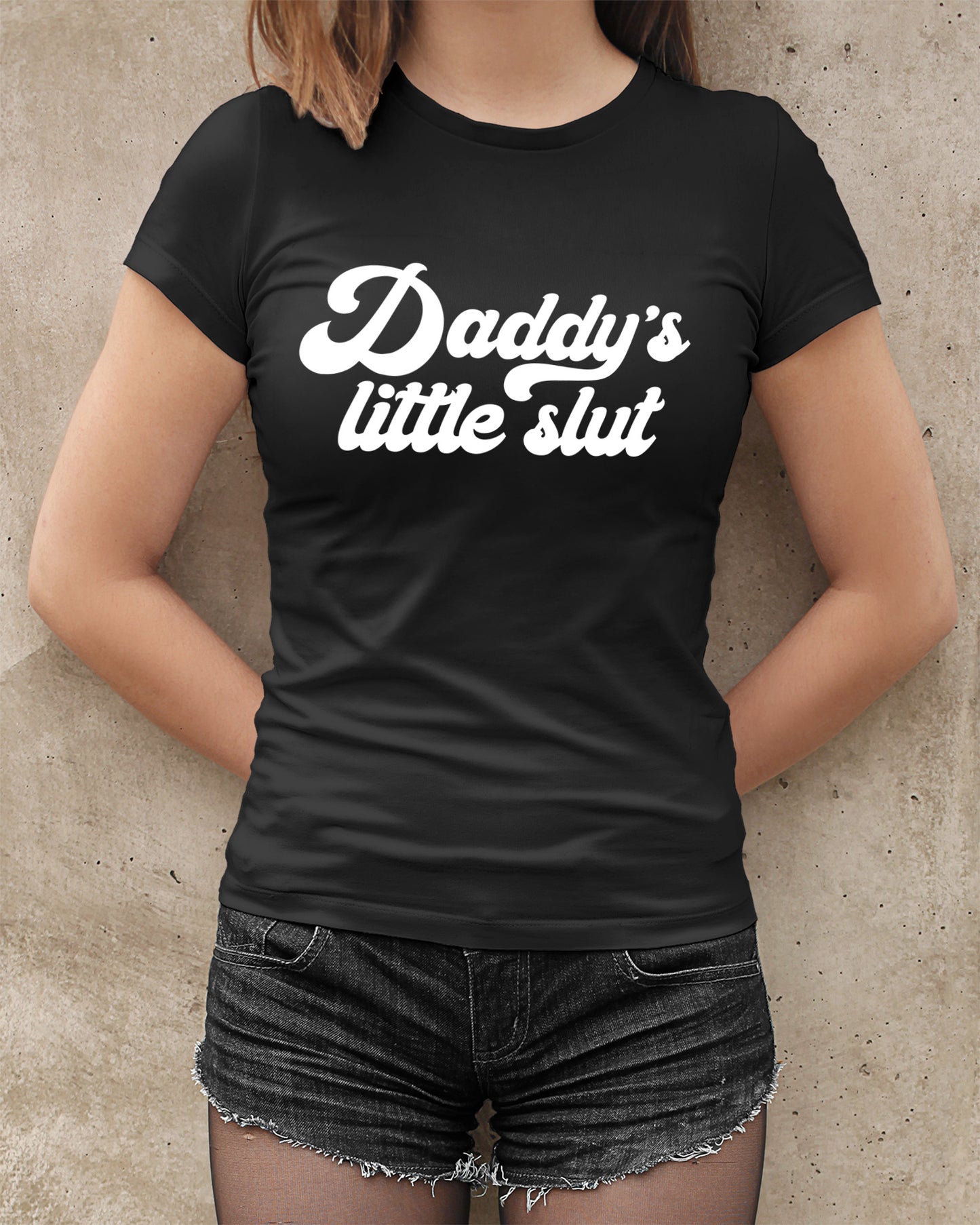 Daddy's Little Slut Tops