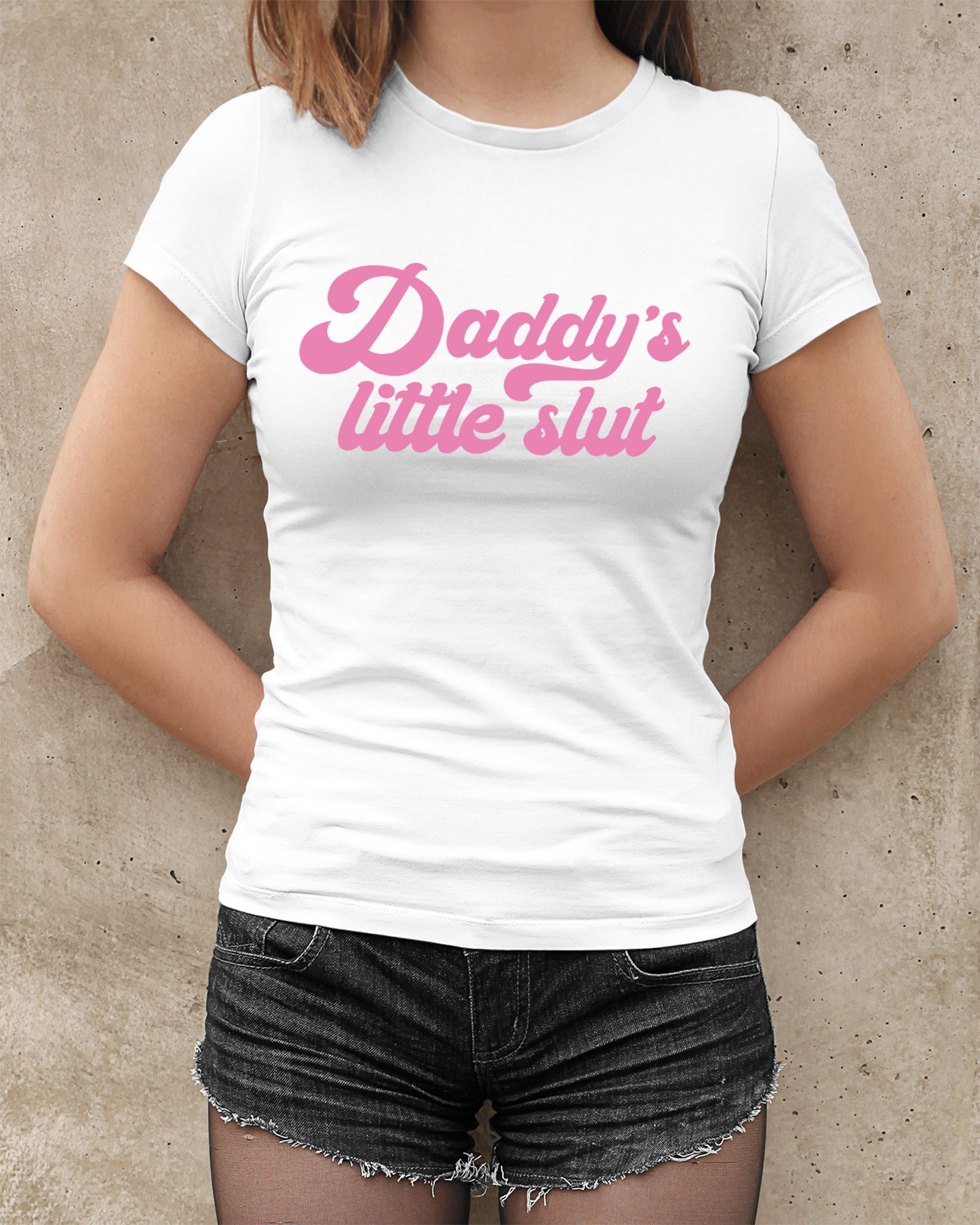 Daddy's Little Slut Tops