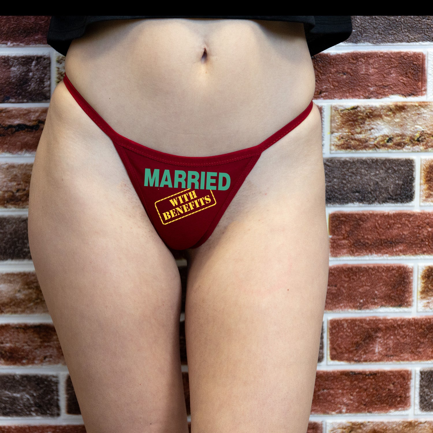 Married With Benefits Thong