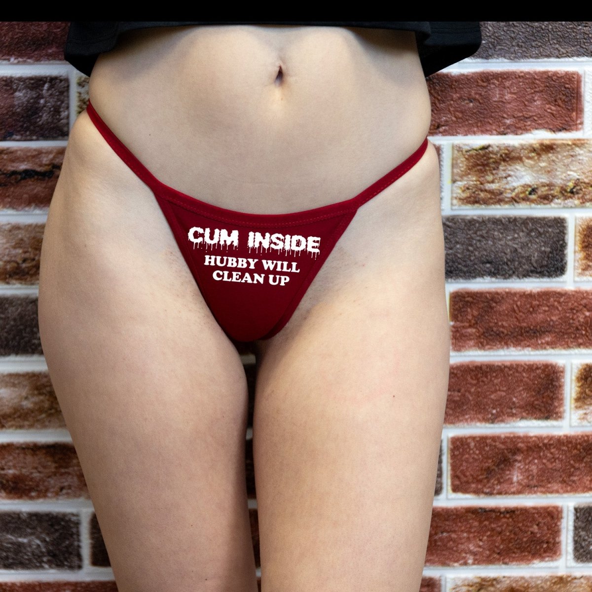 Cum Inside Hubby Will Clean Up Thong