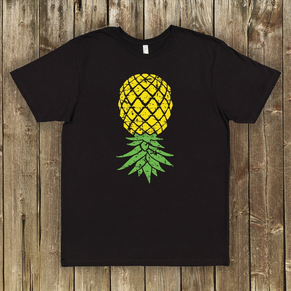 Distressed Upside Down Pineapple Shirt