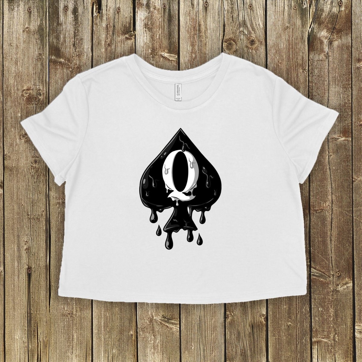 Dripping Queen of Spades Crop
