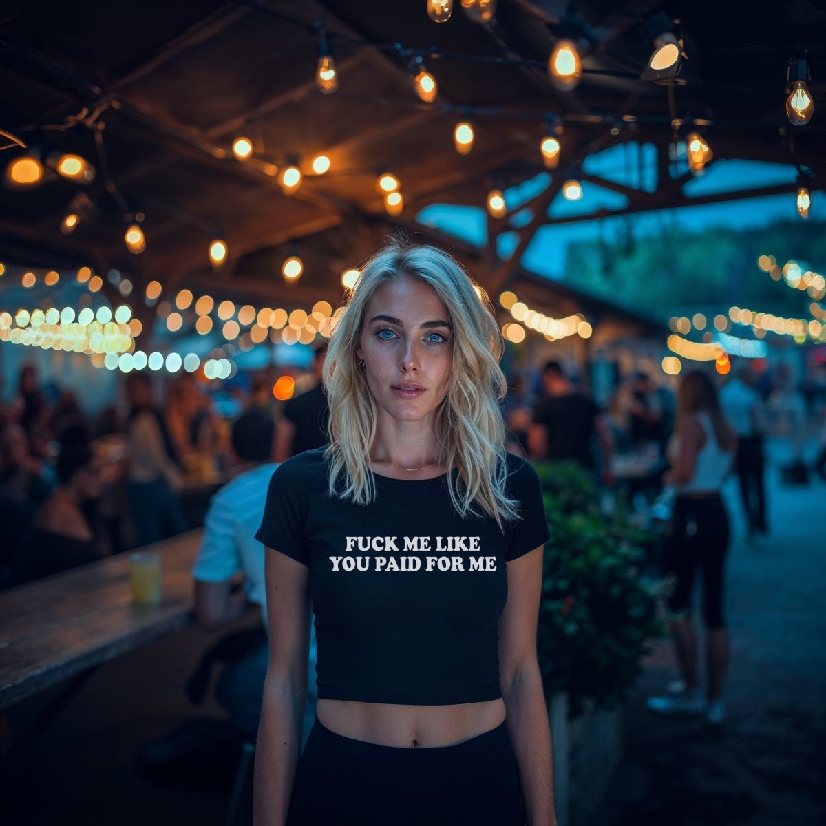 Fuck Me Like You Paid For Me Tops