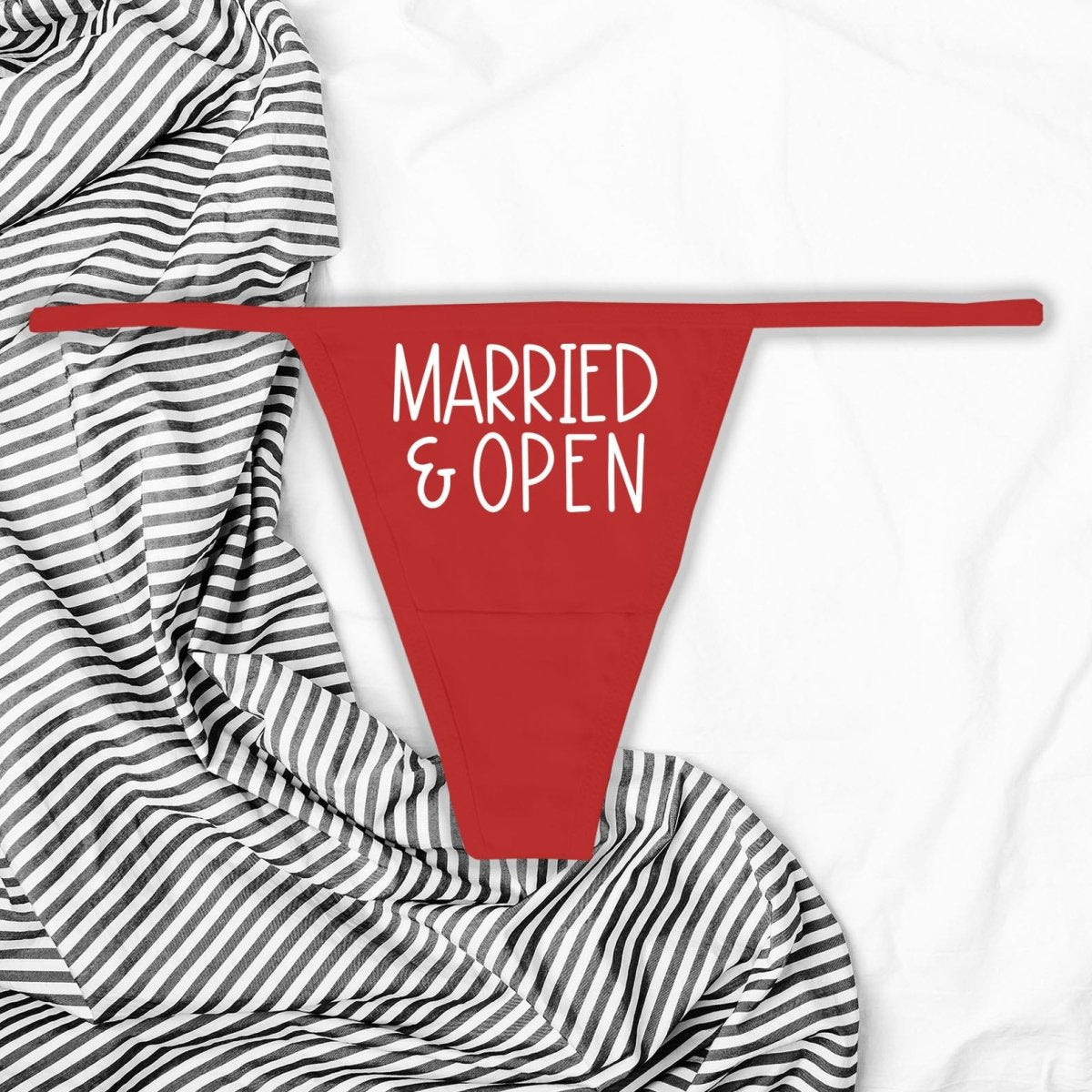 Married & Open Thong