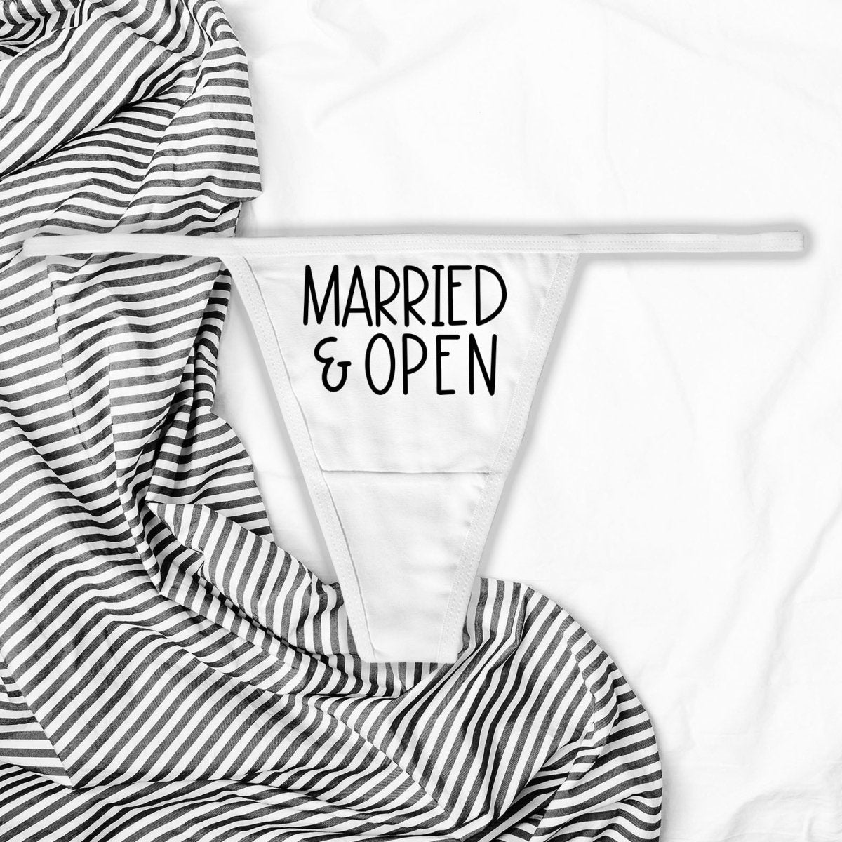 Married & Open Thong
