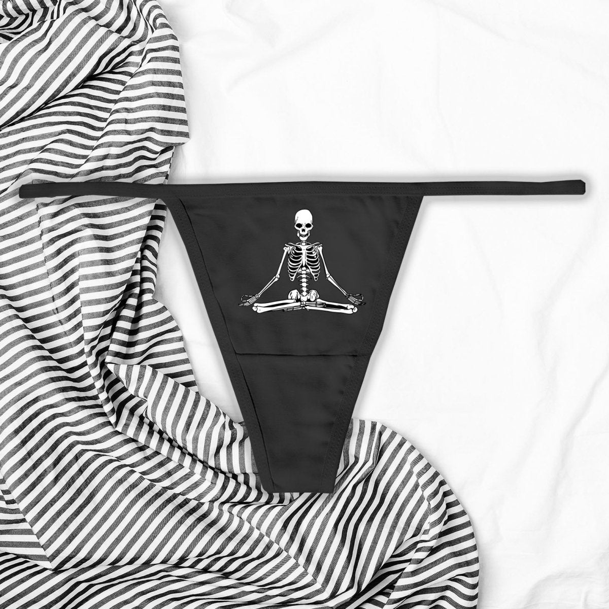 Meditating Skeleton Panties