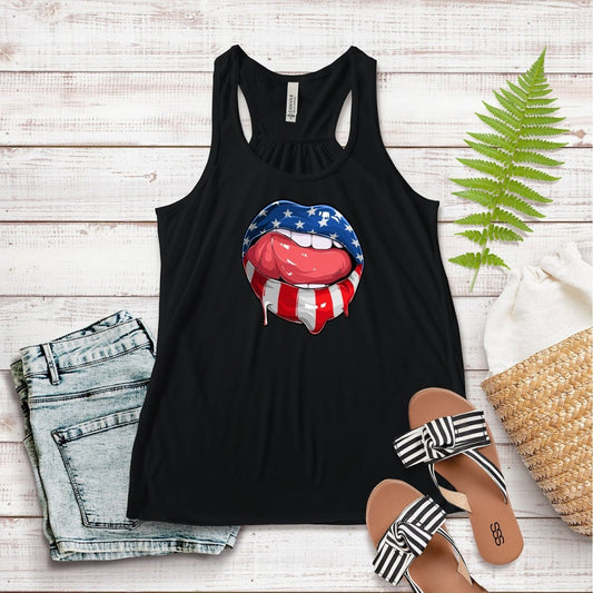 Patriotic Kiss Tank