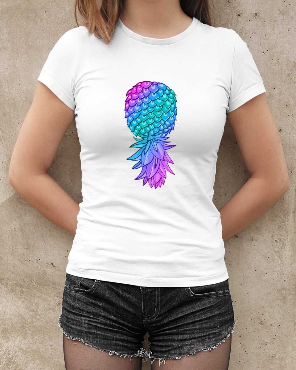 Purple Upside Down Pineapple Tops