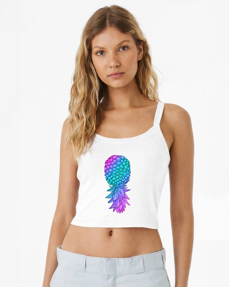 Purple Upside Down Pineapple Tops