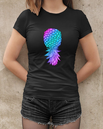 Purple Upside Down Pineapple Tops