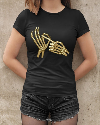 Skeleton Fuck Fingers Tops