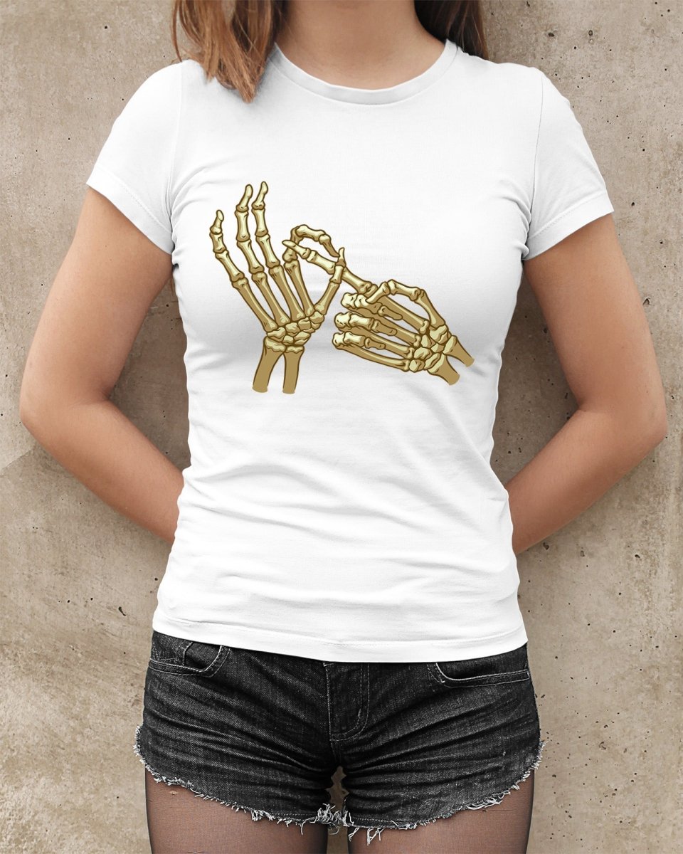 Skeleton Fuck Fingers Tops