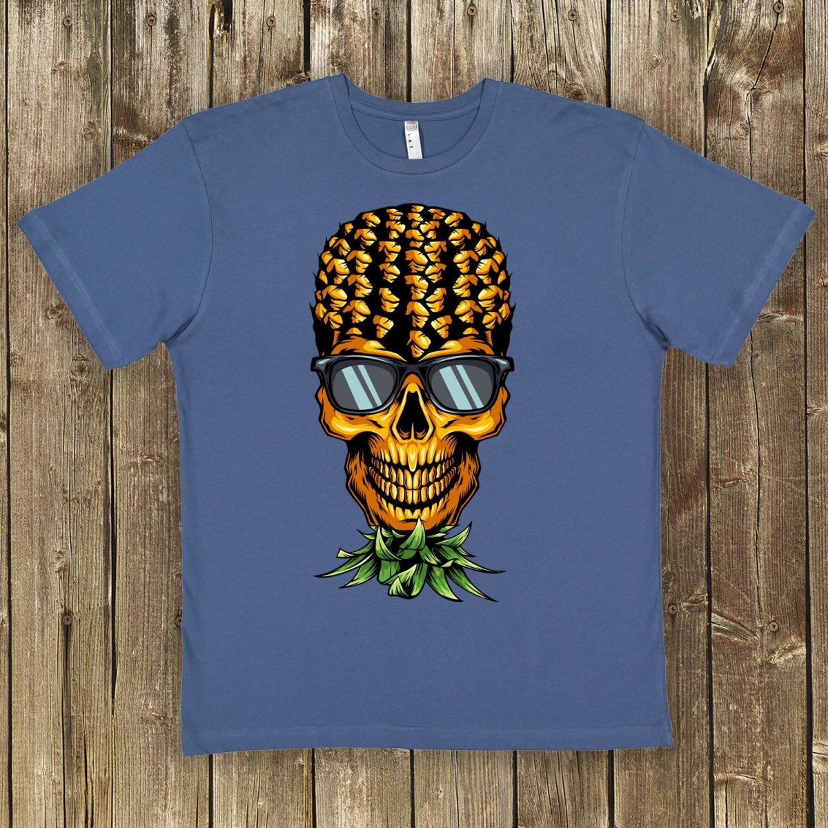 Upside Down Pineapple Skull Shirt