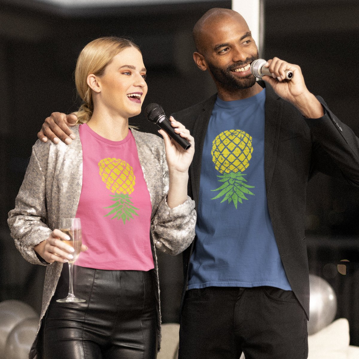 Upside Down Pineapple T-Shirt