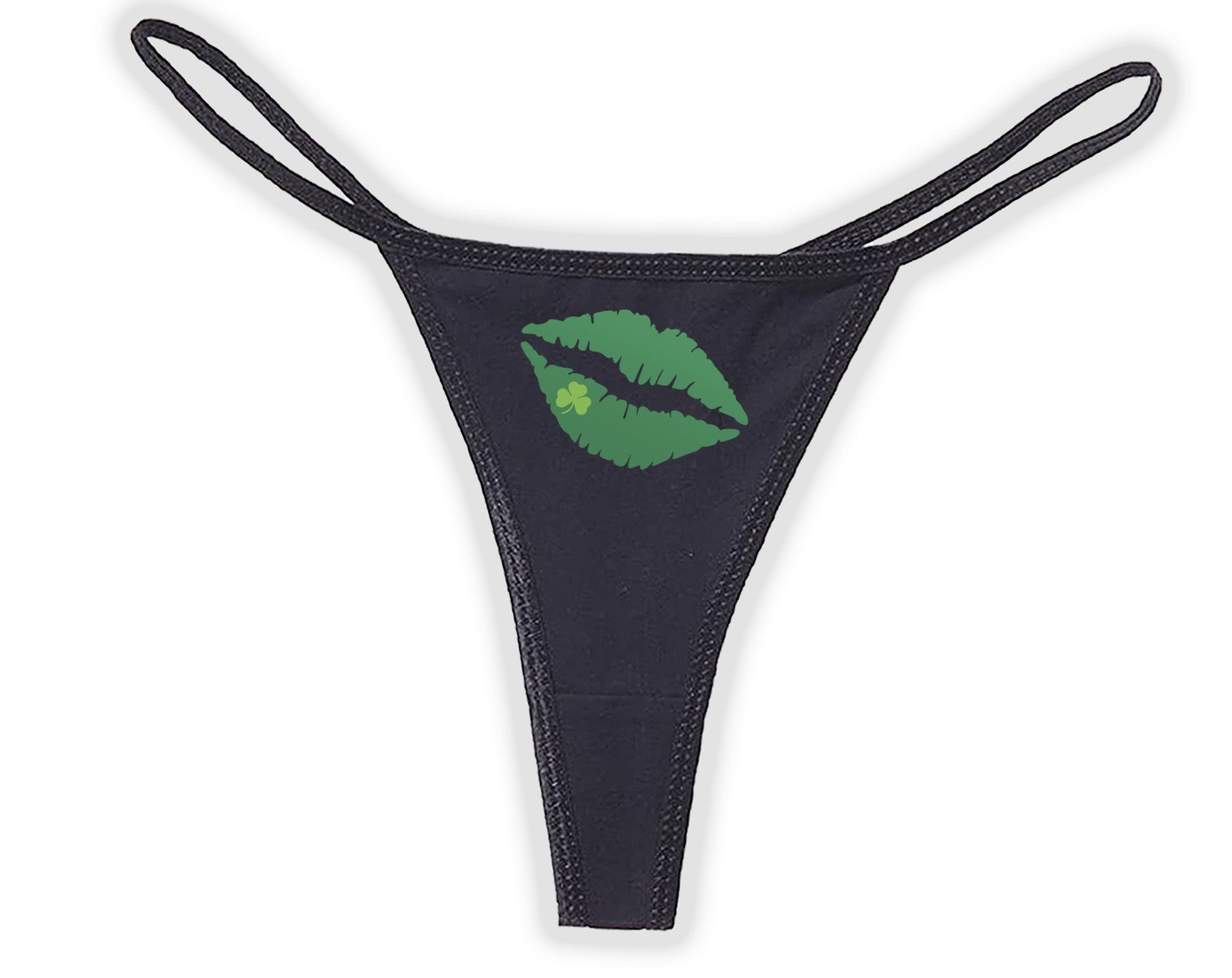 Sexy St Patrick's Day Green Kiss Thong – Wicked Boutique
