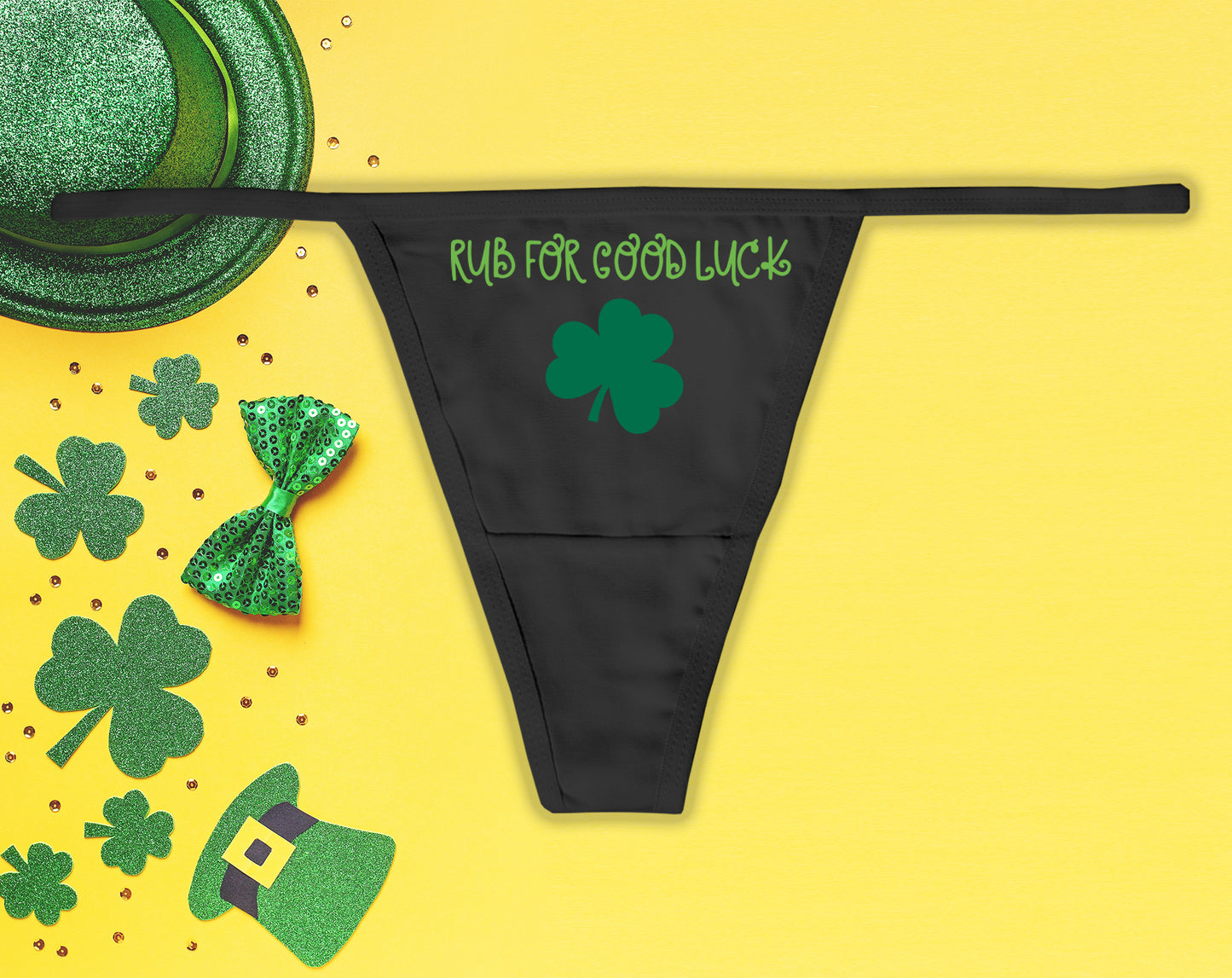 Rub For Good Luck Thong – Wicked Boutique