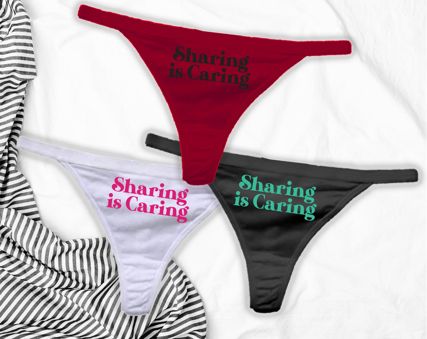 Sharing Is Caring Thong Panties