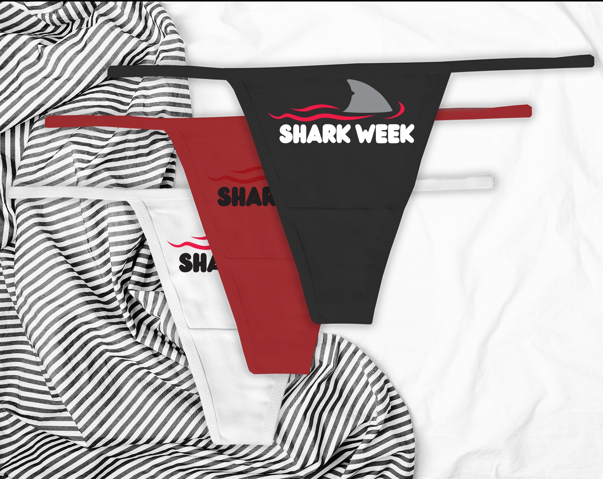 Shark Week Thong