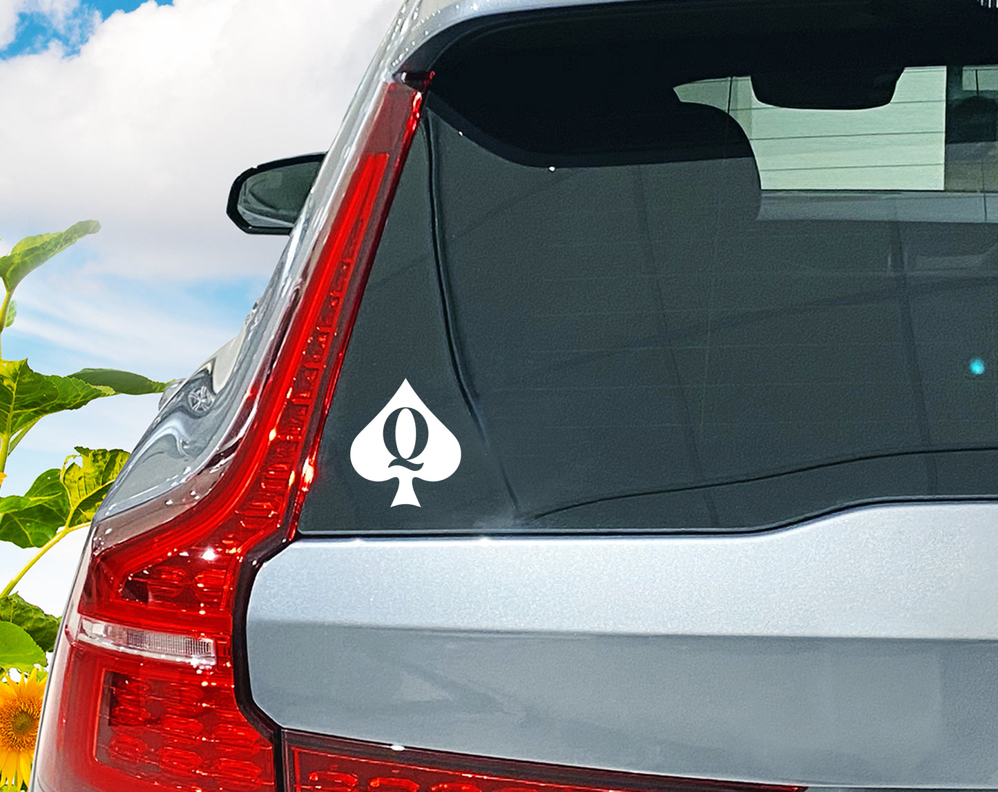 Queen Of Spades Decal