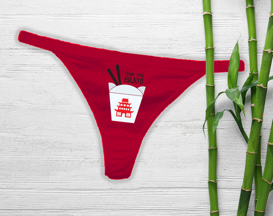 Funny Chinese Takeout Panties