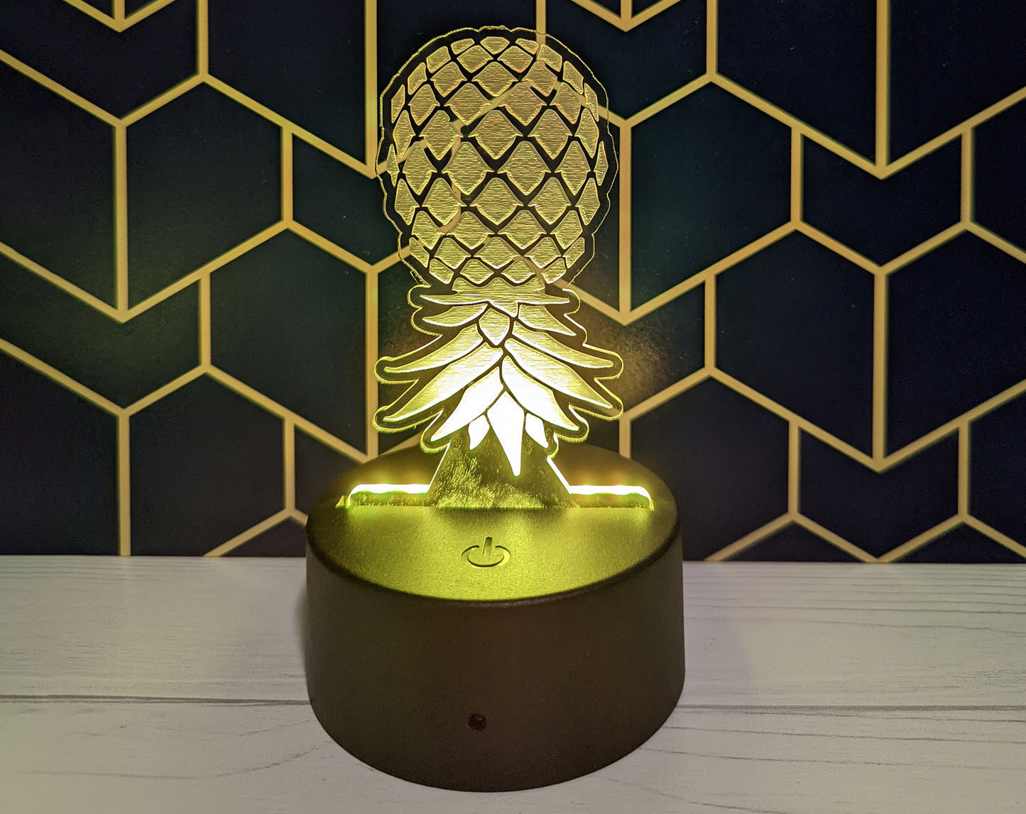 Upside Down Pineapple LED light