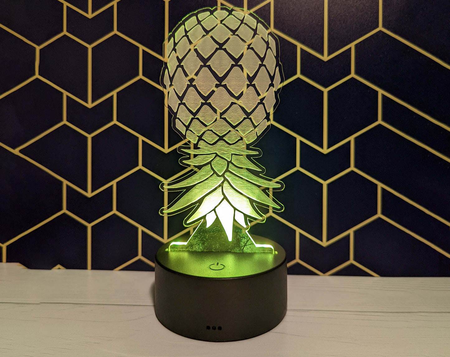 Upside Down Pineapple LED light