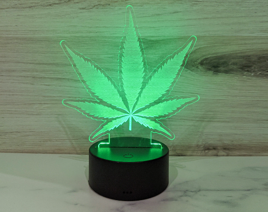 Pot Leaf LED Light