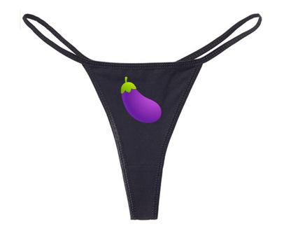 Eggplant Emoji Panties