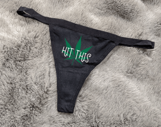 Hit This Marijuana Thong