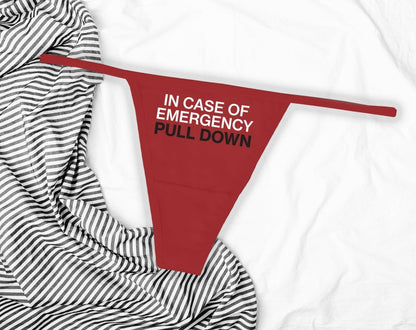 In Case of Emergency Panties