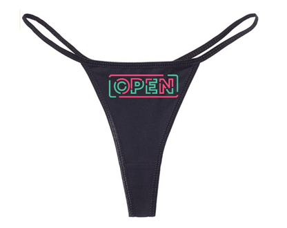 OPEN Sign Panties