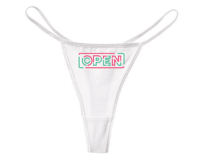 OPEN Sign Panties