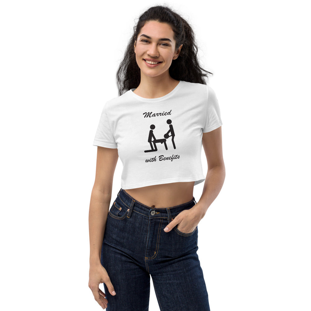 Married with Benefits MFM Crop Top