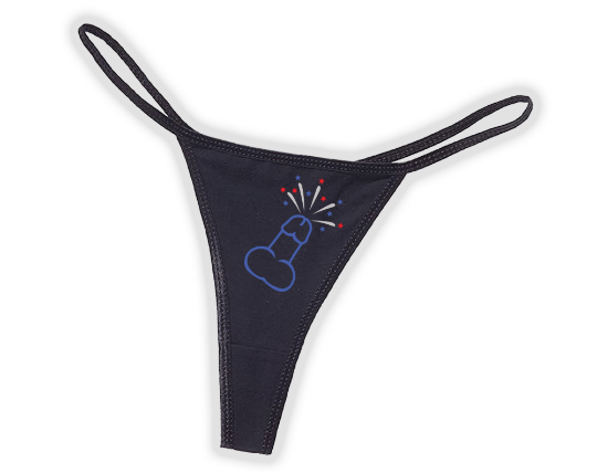 Penis Fireworks Explosion Thong