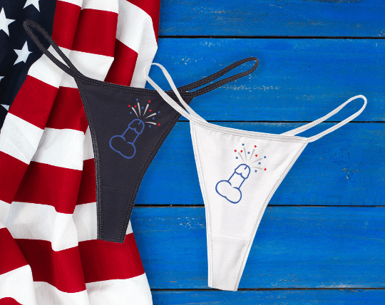 Penis Fireworks Explosion Thong