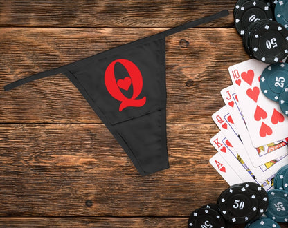 Queen of Hearts Thong