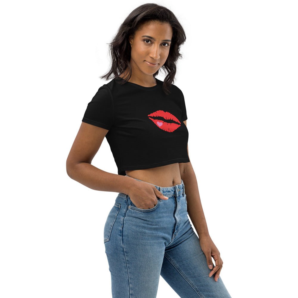 Red Kiss Crop Top